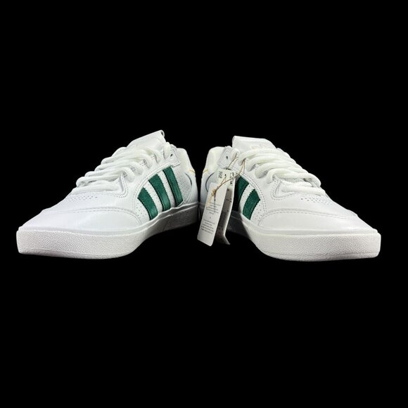 Adidas Tyshawn Low Cloud White Green Gold Shoes GY6954 Men's Sizes 9 - 13 - Picture 8 of 9